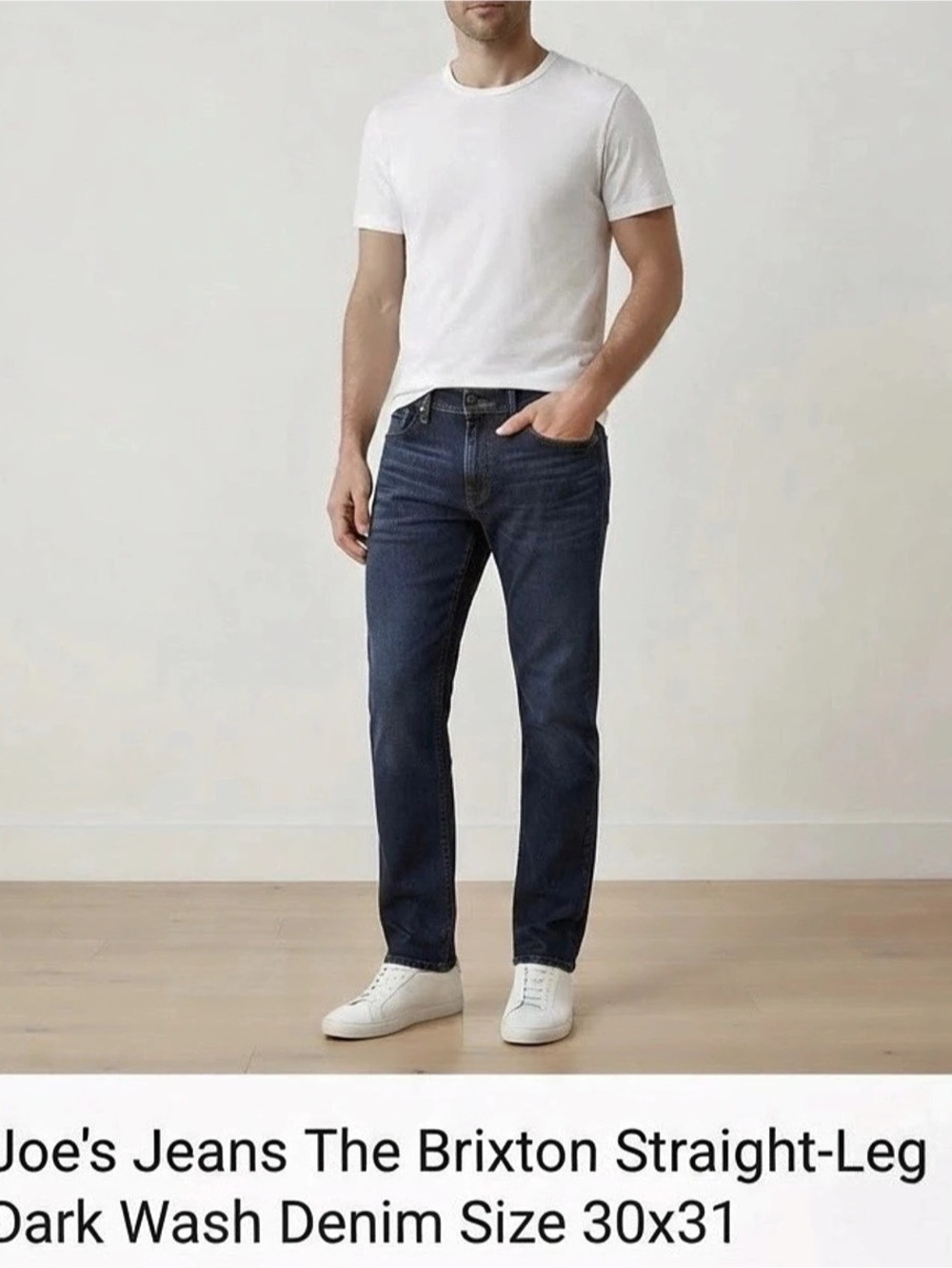Joe's Jeans The Brixton Straight-Leg Jeans Blue Waist 30
